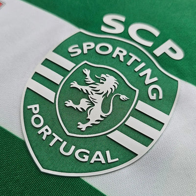 Geovany Quenda 7 Sporting CP Football Shirt 2025-26 | Match-Issued — Signature proof