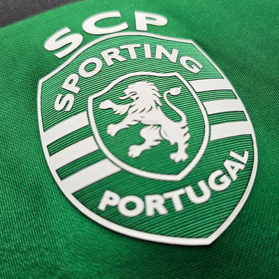 Geovany Quenda 57 Sporting CP Match-worn Shirt | 2025 Taça Cup Winner — Signature proof