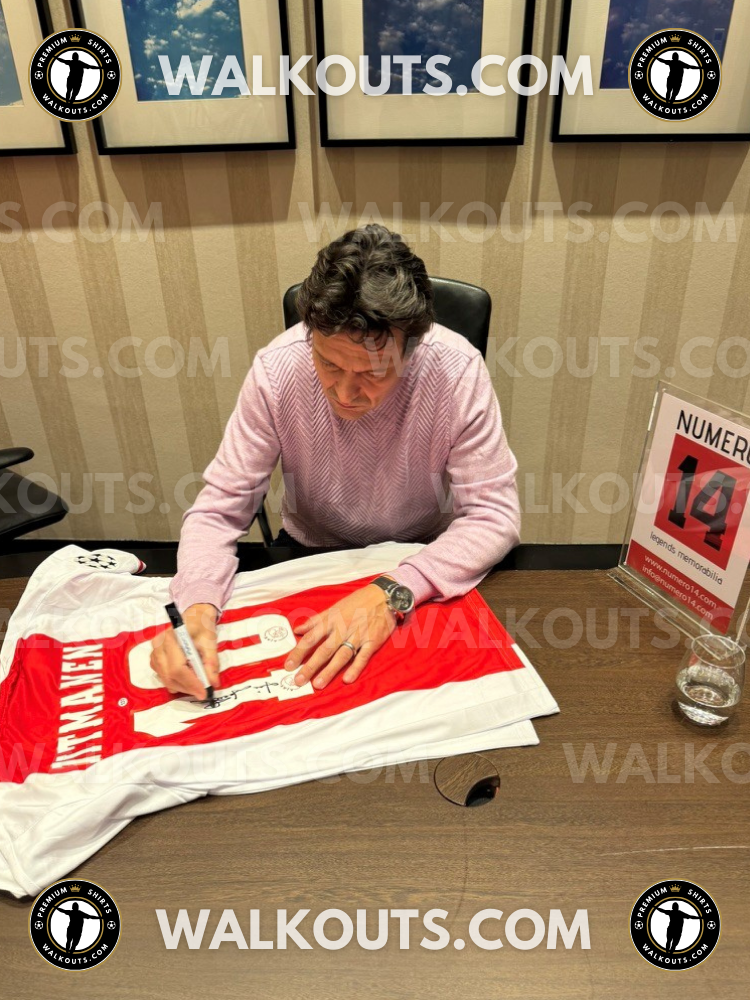 Signing proof photo for Jari Litmanen (AFC Ajax) — 1998-1999 • #24JLI20018010