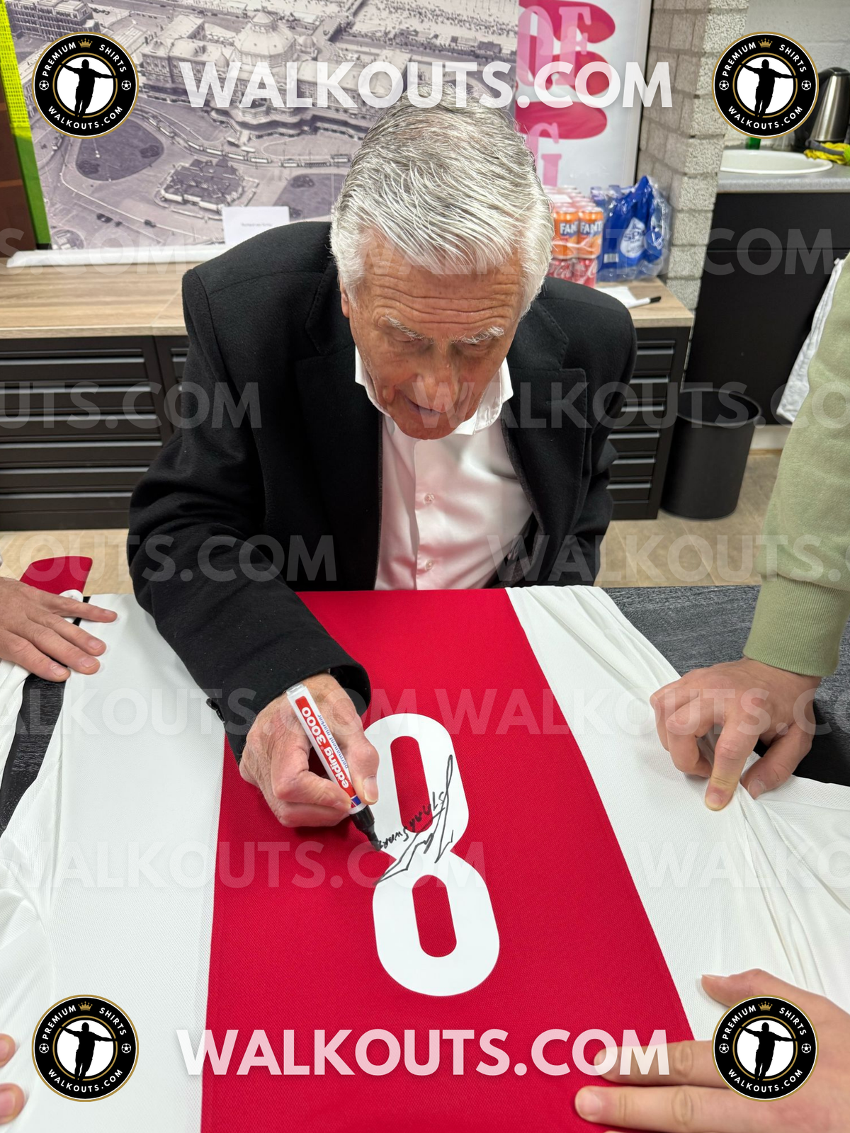 Signature close-up (signing proof) for Sjaak Swart (AFC Ajax) — 2024-2025 • #25SSW20019508