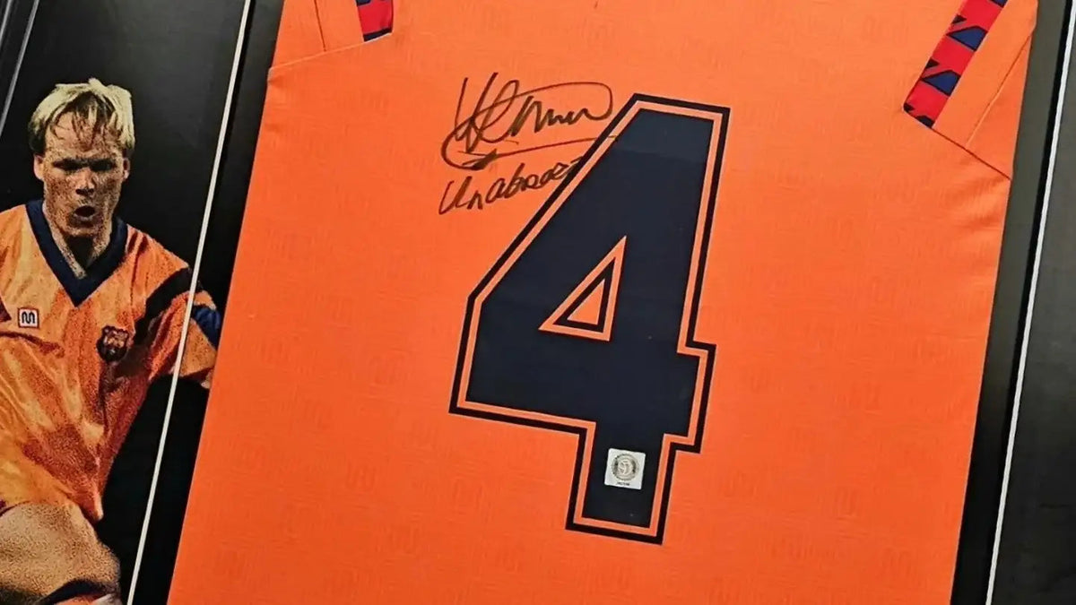 Milestone Signed Football Shirts: Preserving the Greatest Moments in Football History