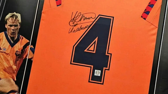 Milestone Signed Football Shirts: Preserving the Greatest Moments in Football History