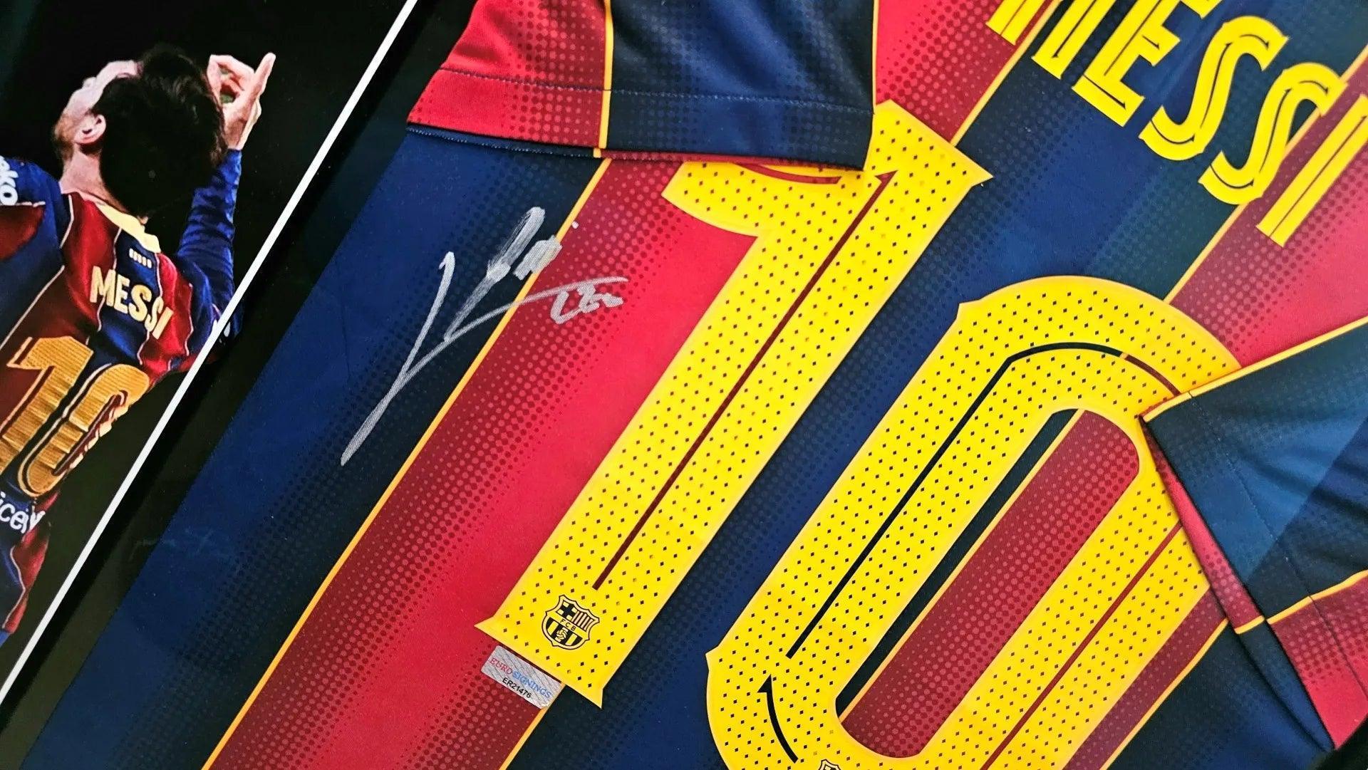 Lionel Messi Signed Shirts