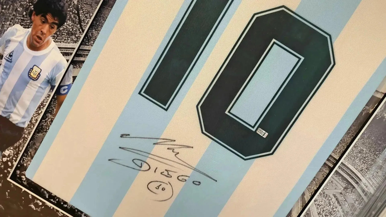 Diego Maradona Signed Shirts - Walkouts