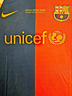 Lionel Messi 10 Barcelona 2008-2009 Home - Signed Soccer Shirt | UEFA Champions League Triumph - Walkouts