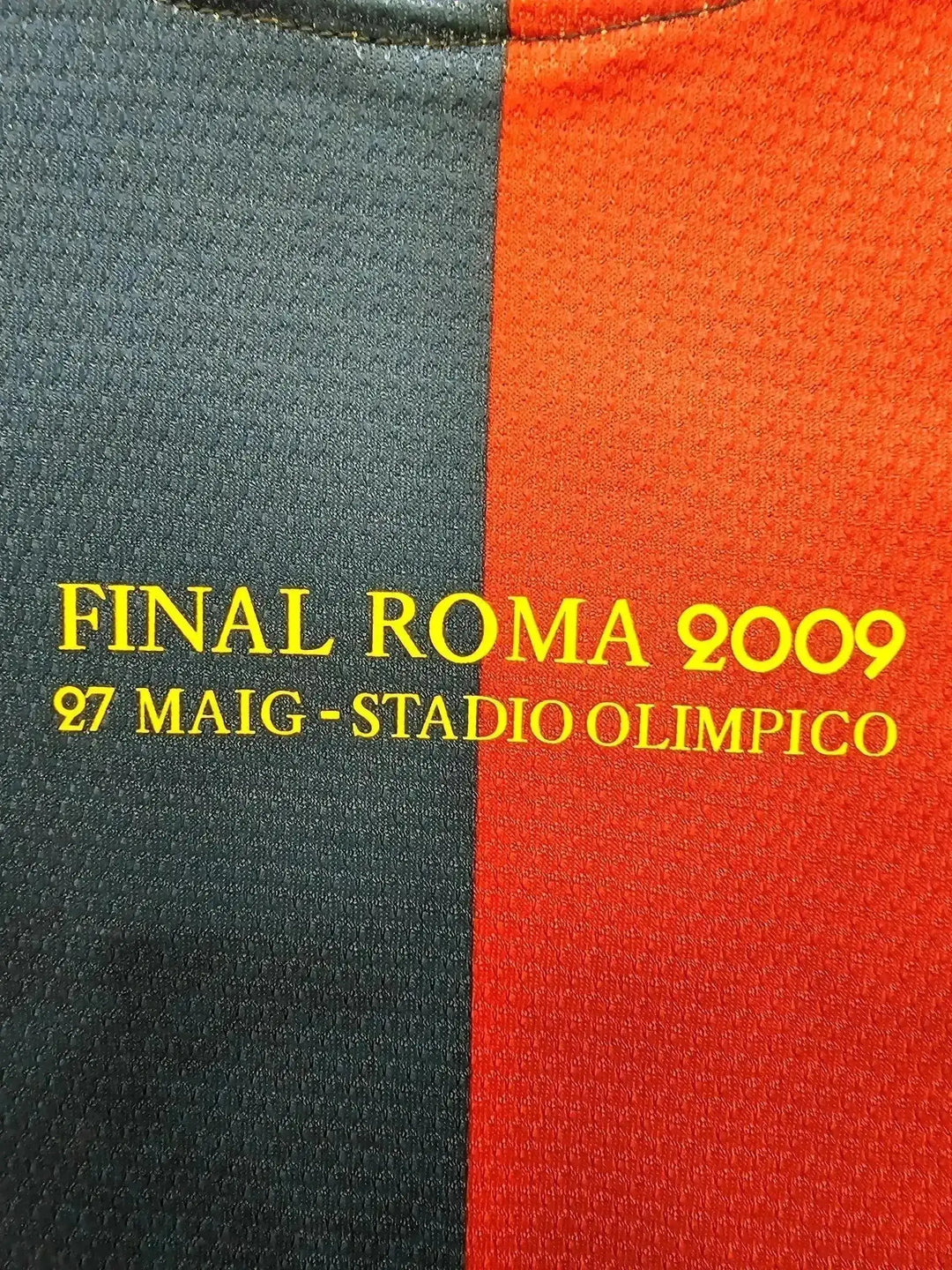 Lionel Messi 10 Barcelona 2008-2009 Home - Signed Soccer Shirt | UEFA Champions League Triumph - Walkouts