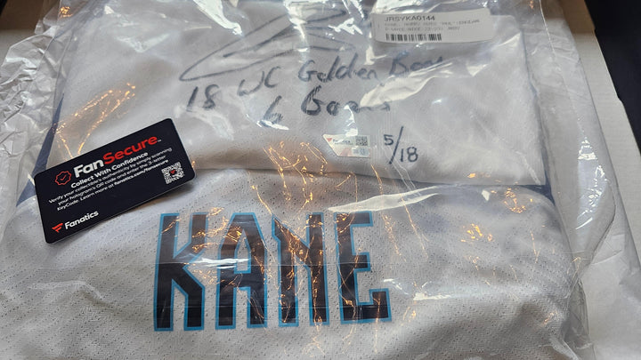 Harry Kane 9 England - Authentic Signed Jersey | WC 2018 Golden Boot Limited Edition 5/18 - Walkouts