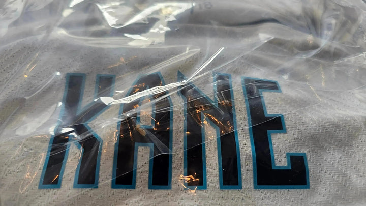 Close-up showing the name &
