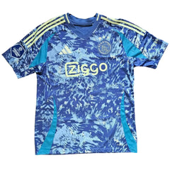 Brian Brobbey Signed Ajax Football Shirt 2024/25 | Official Away Kit - Walkouts