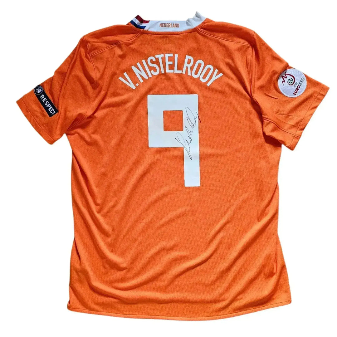 Ruud van Nistelrooij Signed Holland Football Shirt | Beckett Authenticated - Walkouts