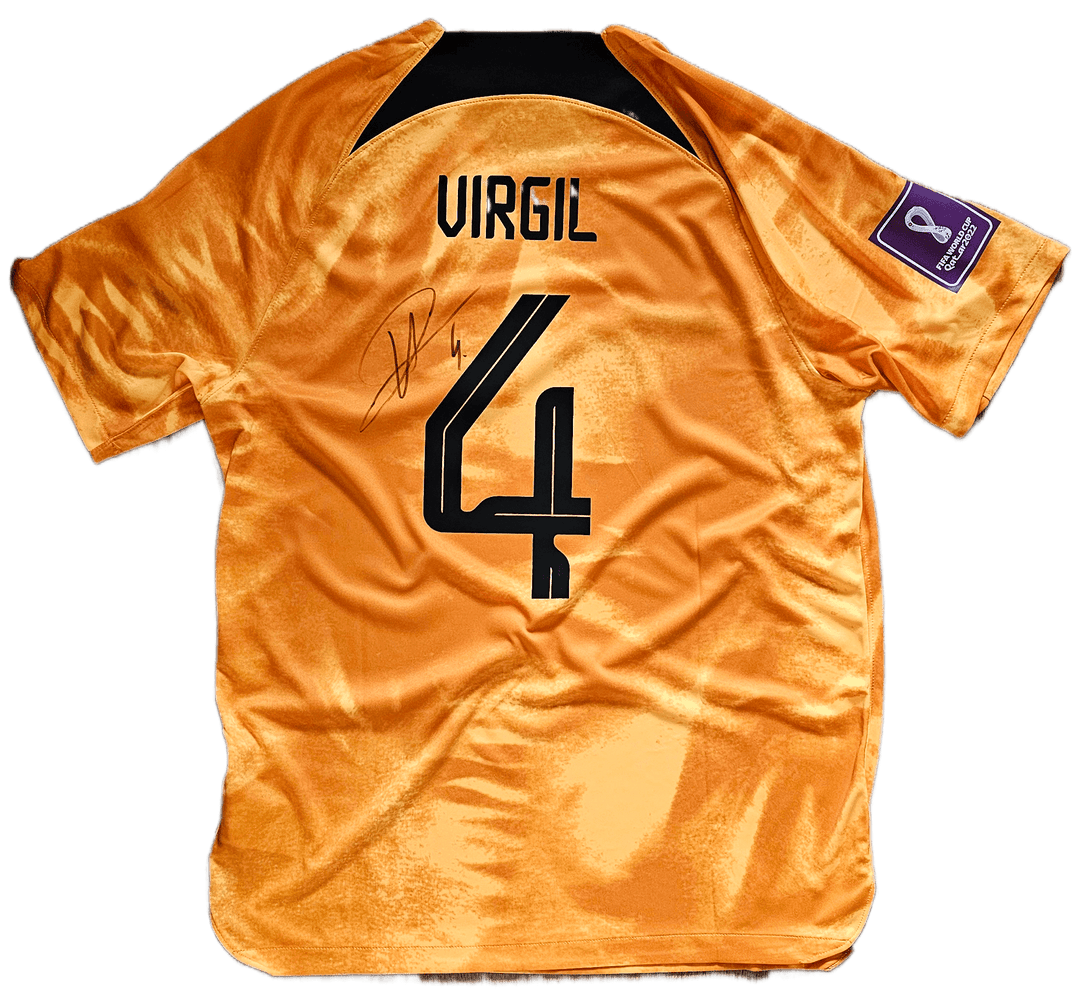 Virgil van Dijk 4 Holland Home WC 2024 - Walkouts