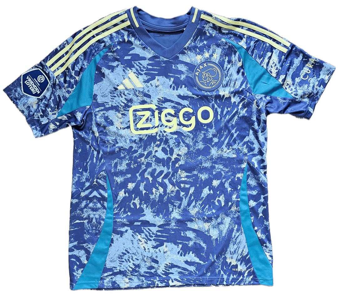 Brian Brobbey 9 Ajax 2024-2025 Away - Walkouts