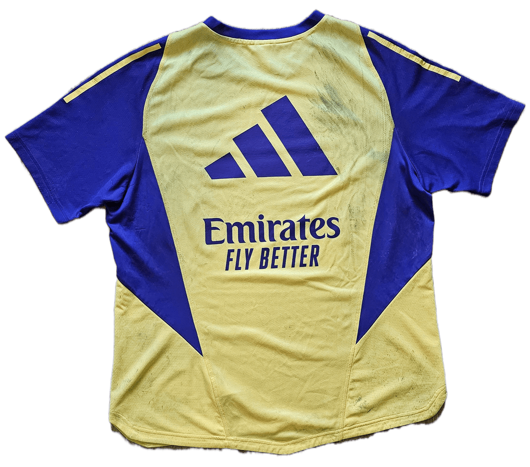 Thibaut Courtois 1 Real Madrid - Signed Player Worn | Final Training Before Wembley - Walkouts