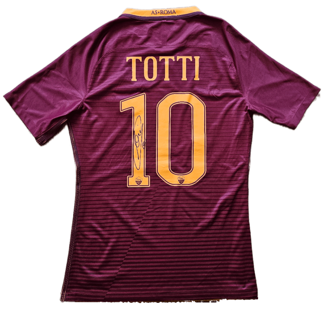 Francesco Totti 10 Roma - Player Issued Shirt | Exclusive Christmas Box - Walkouts