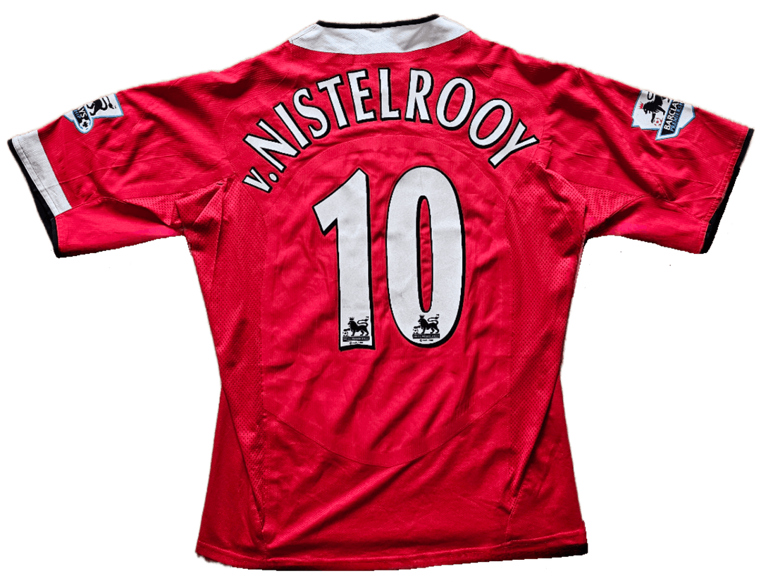 Ruud van Nistelrooy 10 Manchester United 2004-2005 - Signed Soccer Shirt | Match Worn Premier League - Walkouts