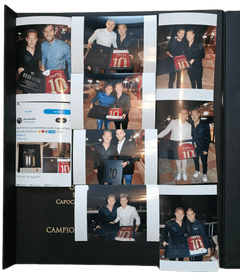 Francesco Totti 10 Roma - Player Issued Shirt | Extremely Rare Farewell Dinner Box - Walkouts