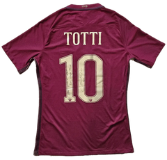 Francesco Totti 10 Roma - Player Issued Shirt | Extremely Rare Farewell Dinner Box - Walkouts