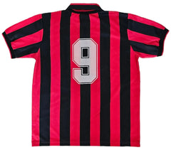 Marco van Basten 9 AC Milan 1990-1991 - Rare Match-Worn Shirt | Christie's COA - Walkouts