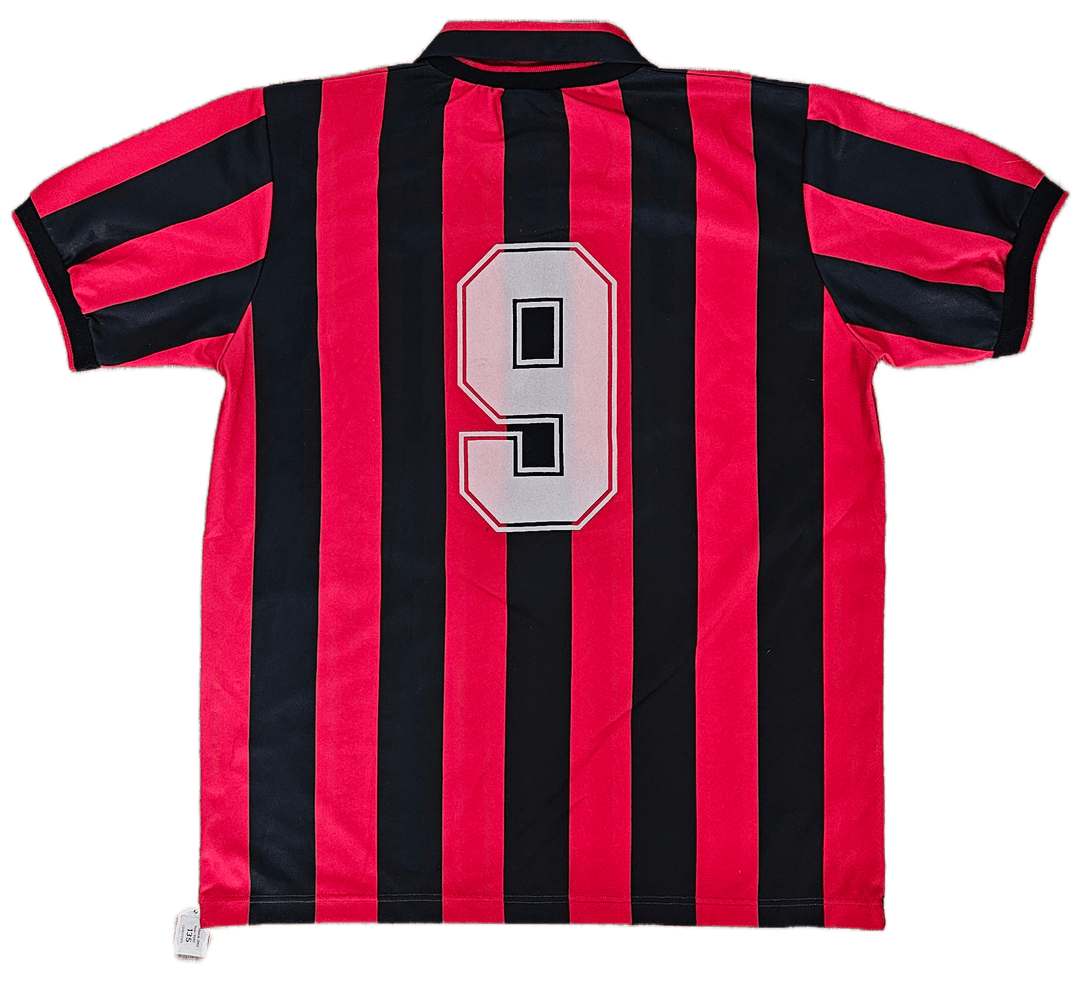 Marco van Basten 9 AC Milan 1990-1991 - Rare Match-Worn Shirt | Christie's COA - Walkouts