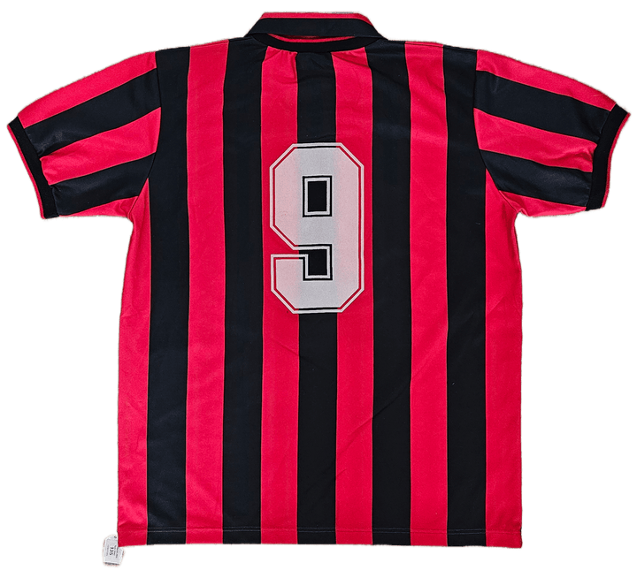 Marco van Basten 9 AC Milan 1990-1991 - Rare Match-Worn Shirt | Christie's COA - Walkouts