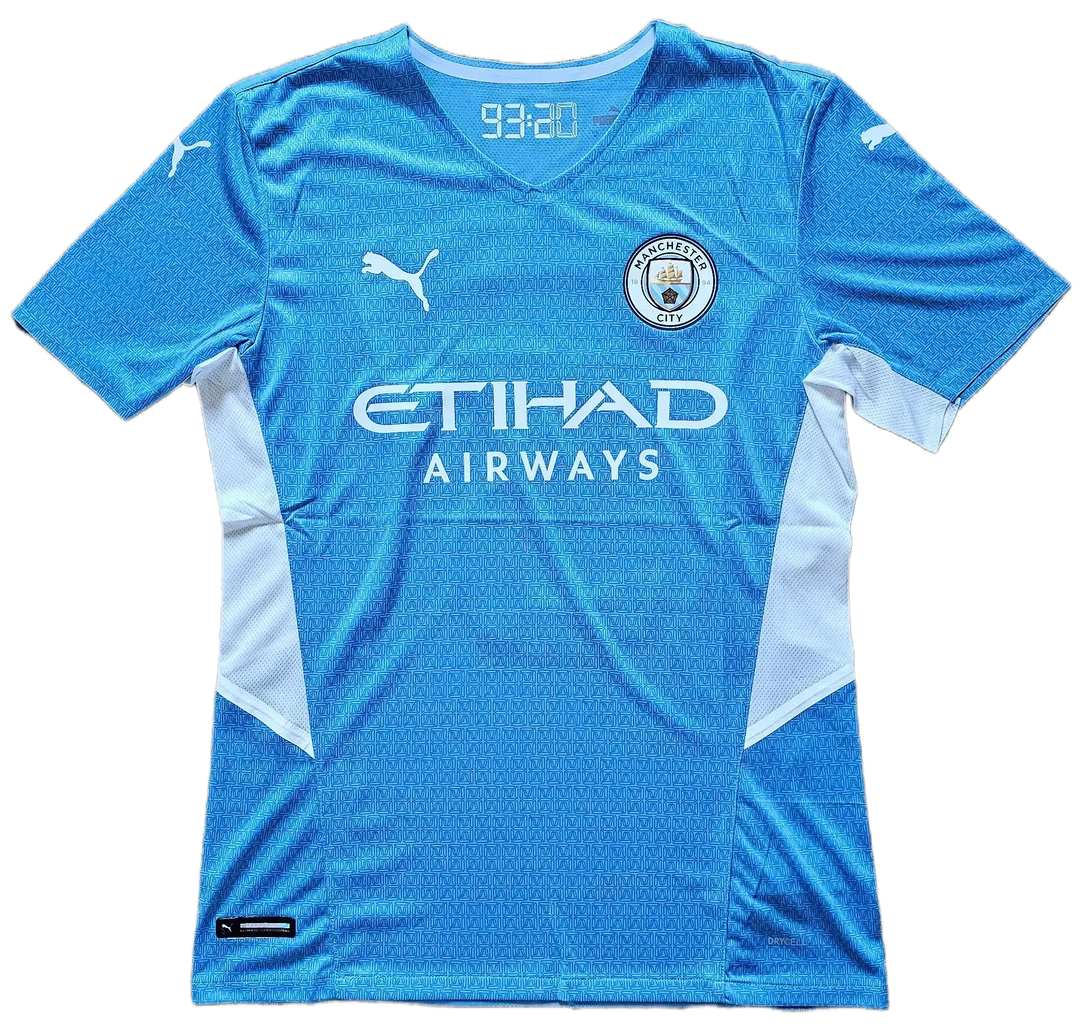 Rúben Dias 3 Manchester City 2021-2022 Home - Signed Soccer Shirt | Premier League Standout - Walkouts