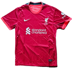 Trent Alexander-Arnold 66 Liverpool 2021-2022 Home - Signed Soccer Shirt | Premier League Prodigy - Walkouts