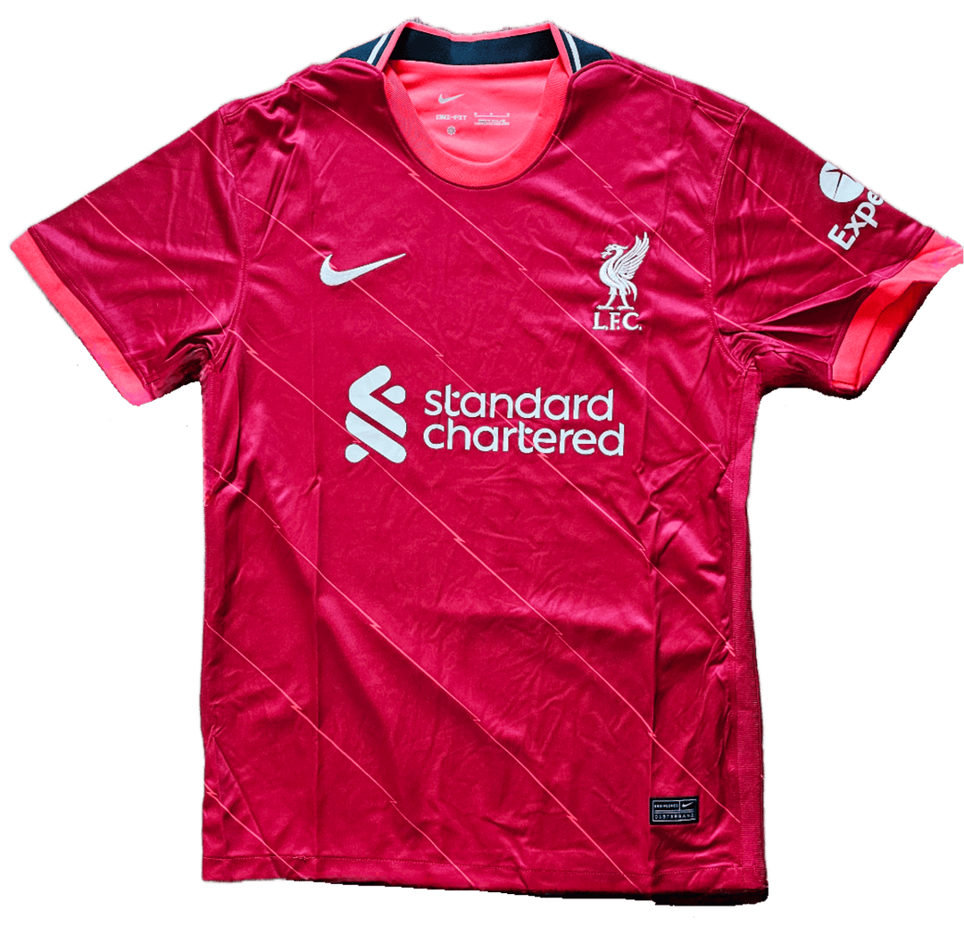 Trent Alexander-Arnold 66 Liverpool 2021-2022 Home - Signed Soccer Shirt | Premier League Prodigy - Walkouts