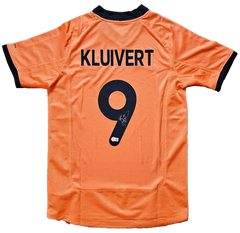 Patrick Kluivert 9 Netherlands Euro 2000 Home - Signed Soccer Shirt | Dutch Legend - Walkouts