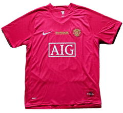 Wayne Rooney 10 Manchester United 2007-2008 - Signed Soccer Shirt | UEFA Champions League Winner - Walkouts