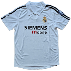 Luis Figo 10 Real Madrid 2001-2002 Home - Signed Soccer Shirt | European Champion Glory - Walkouts