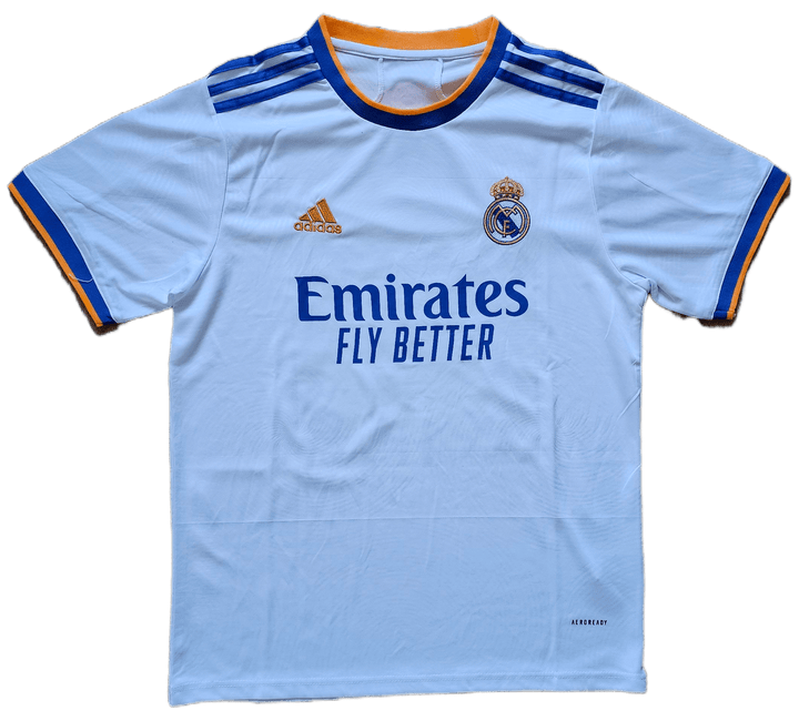 Vinicius Jr 20 Real Madrid 2021-2022 Home - Signed Soccer Shirt | Future of Madridismo - Walkouts