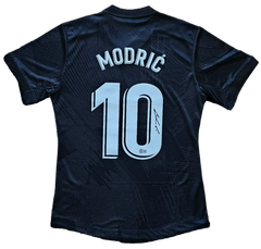 Luka Modrić 10 Real Madrid 2021-2022 Third - Signed Soccer Shirt | Exclusive 120th Anniversary Edition - Walkouts