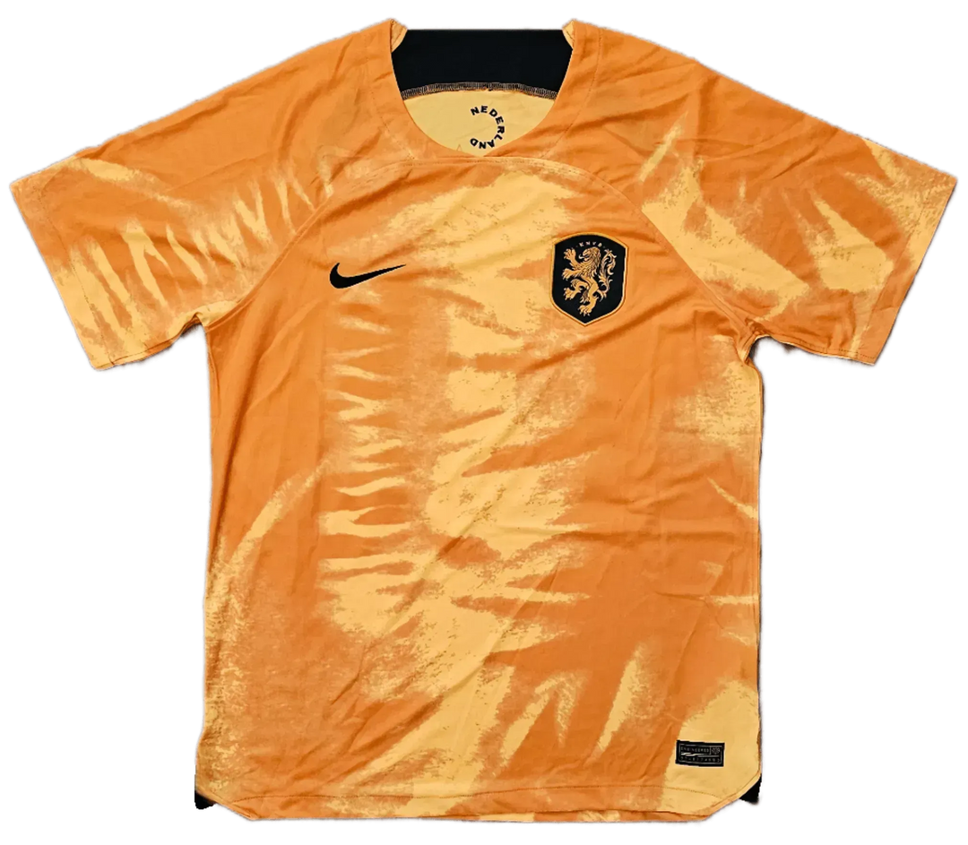 Frenkie de Jong 21 Netherlands 2022 Signed Shirt | Dutch Midfield Maestro Memorabilia - Walkouts