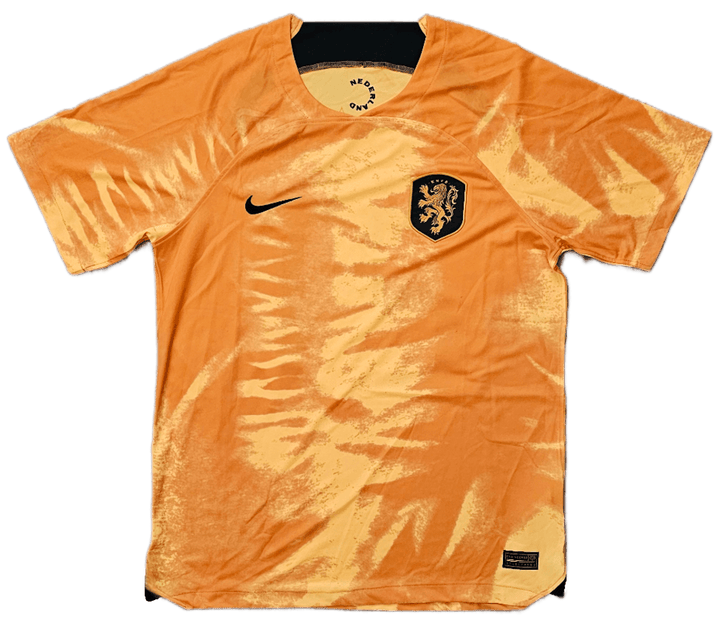 Frenkie de Jong 21 Netherlands 2022 Signed Shirt | Dutch Midfield Maestro Memorabilia - Walkouts