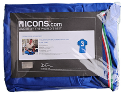Paolo Maldini 3 Italy 1990 World Cup - Signed Soccer Shirt | Il Capitano - Walkouts
