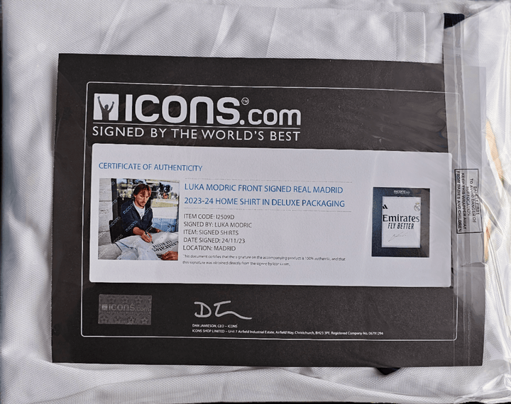 Luka Modric Real Madrid 2023-2024 Home - Walkouts