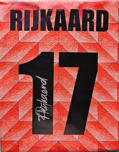 Frank Rijkaard Holland 1988 Home - Walkouts