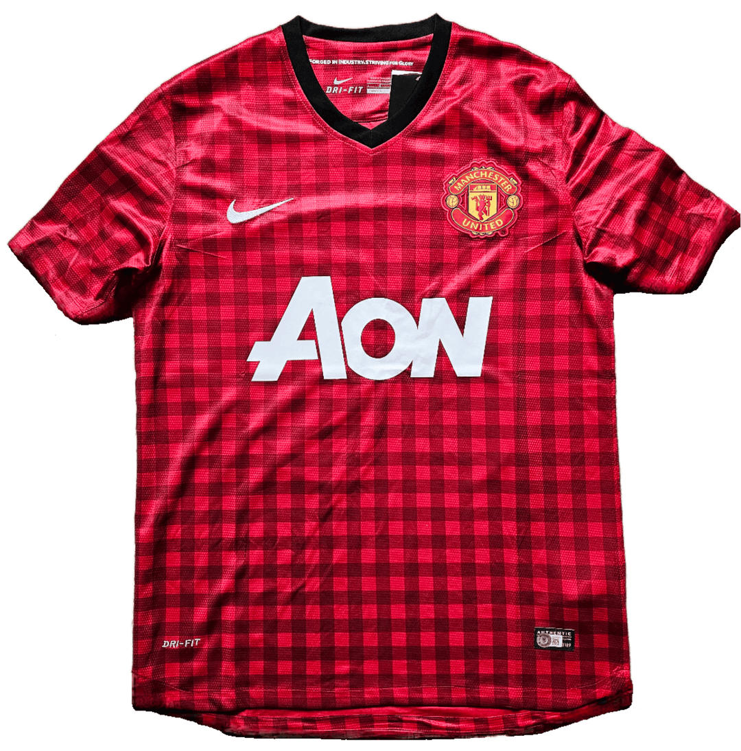 Robin van Persie 10 Manchester United 2012-2013 - Signed Soccer Jersey | Premier League Title - Walkouts