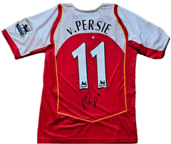 Robin van Persie 11 Arsenal 2004-2005 - Signed Soccer Jersey | Debut Season - Walkouts