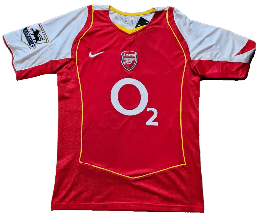 Robin van Persie 11 Arsenal 2004-2005 - Signed Soccer Jersey | Debut Season - Walkouts