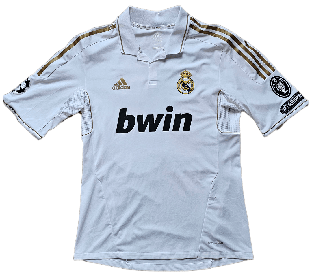 Gonzalo Higuain 20 Real Madrid 2011-2012 - Signed Soccer Shirt | Match-Worn Champions League Semi-Final - Walkouts