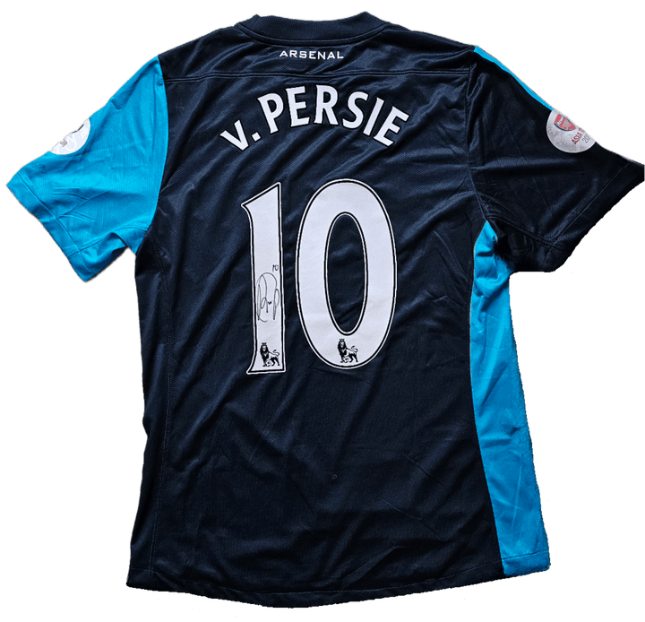 Robin van Persie 10 Arsenal 2010-2011 - Match Issued Away Jersey | Asia Tour - Walkouts