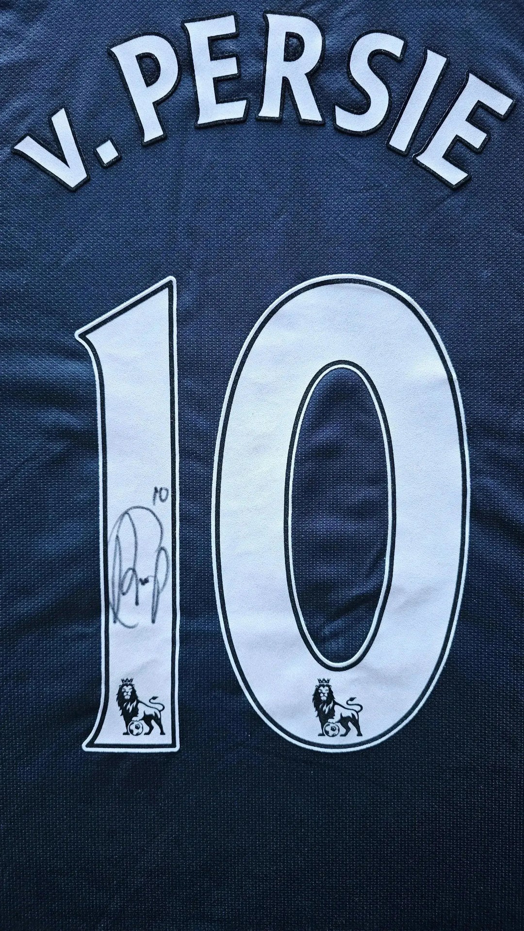 Robin van Persie 10 Arsenal 2010-2011 - Match Issued Away Jersey | Asia Tour - Walkouts