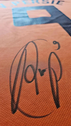Robin van Persie Signed Holland Football Shirt 2010 | World Cup Final - Walkouts