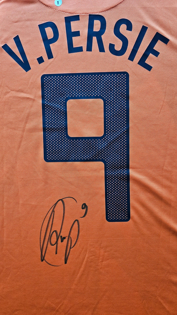 Robin van Persie Signed Holland Football Shirt 2010 | World Cup Final