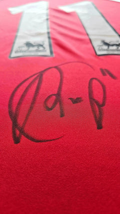 Robin van Persie 11 Arsenal 2004-2005 - Signed Football Shirt | Debut Season - Walkouts