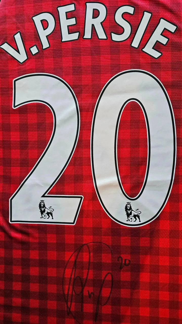 Back view showing No. 20, name &