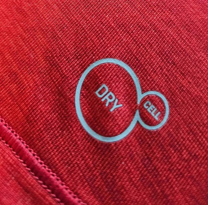 Close-up of fabric showing &