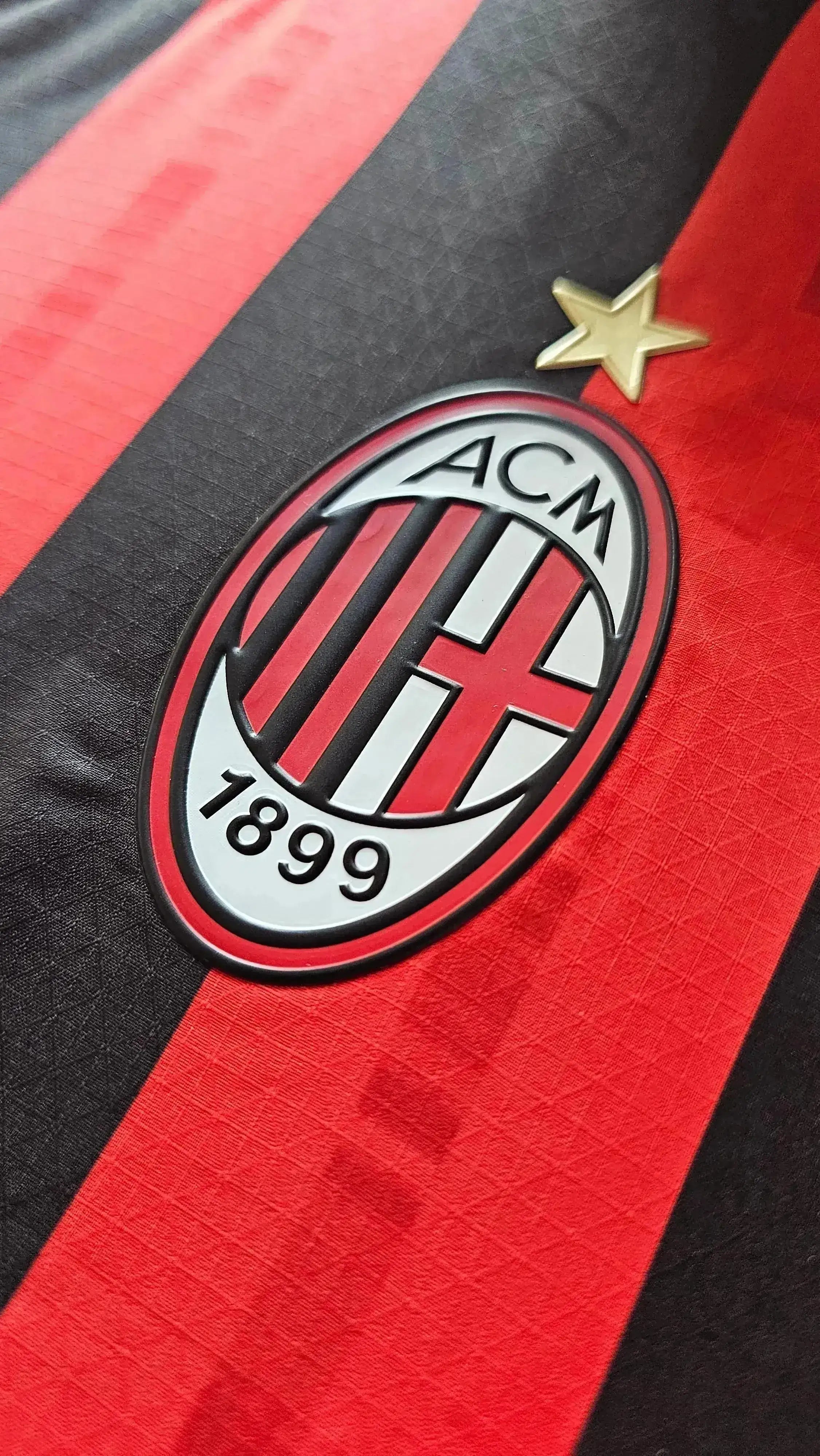 Signed Francesco Camarda AC Milan 2024-25 | Match-Issued — Signature proof