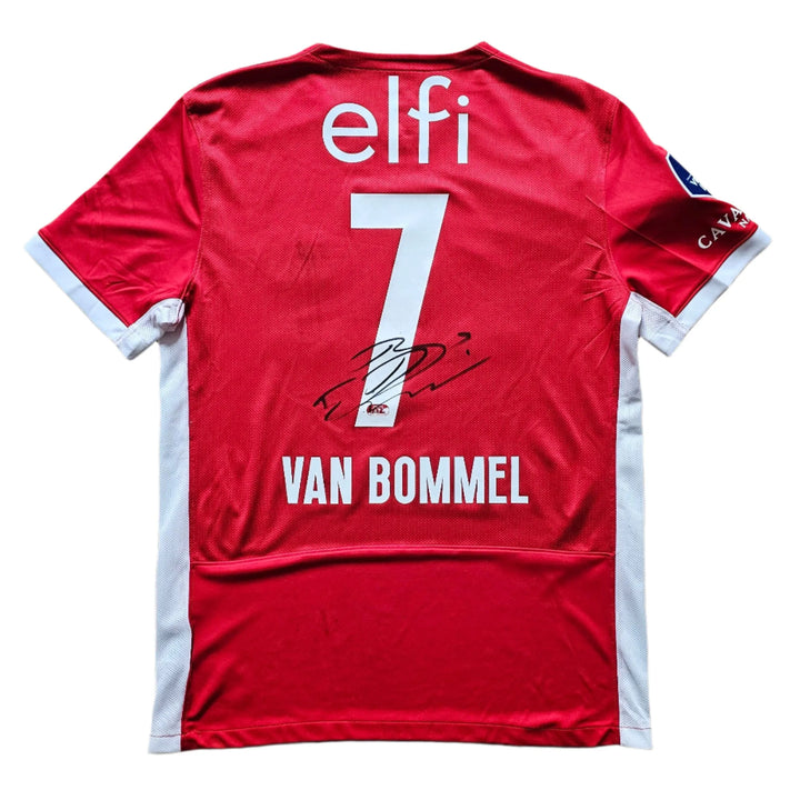 Ruben van Bommel  7 AZ Alkmaar | Signed Football Shirt vs. Ajax